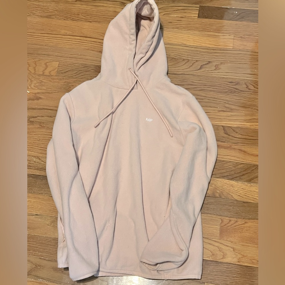 Pink Soft Hooded Sweatshirt